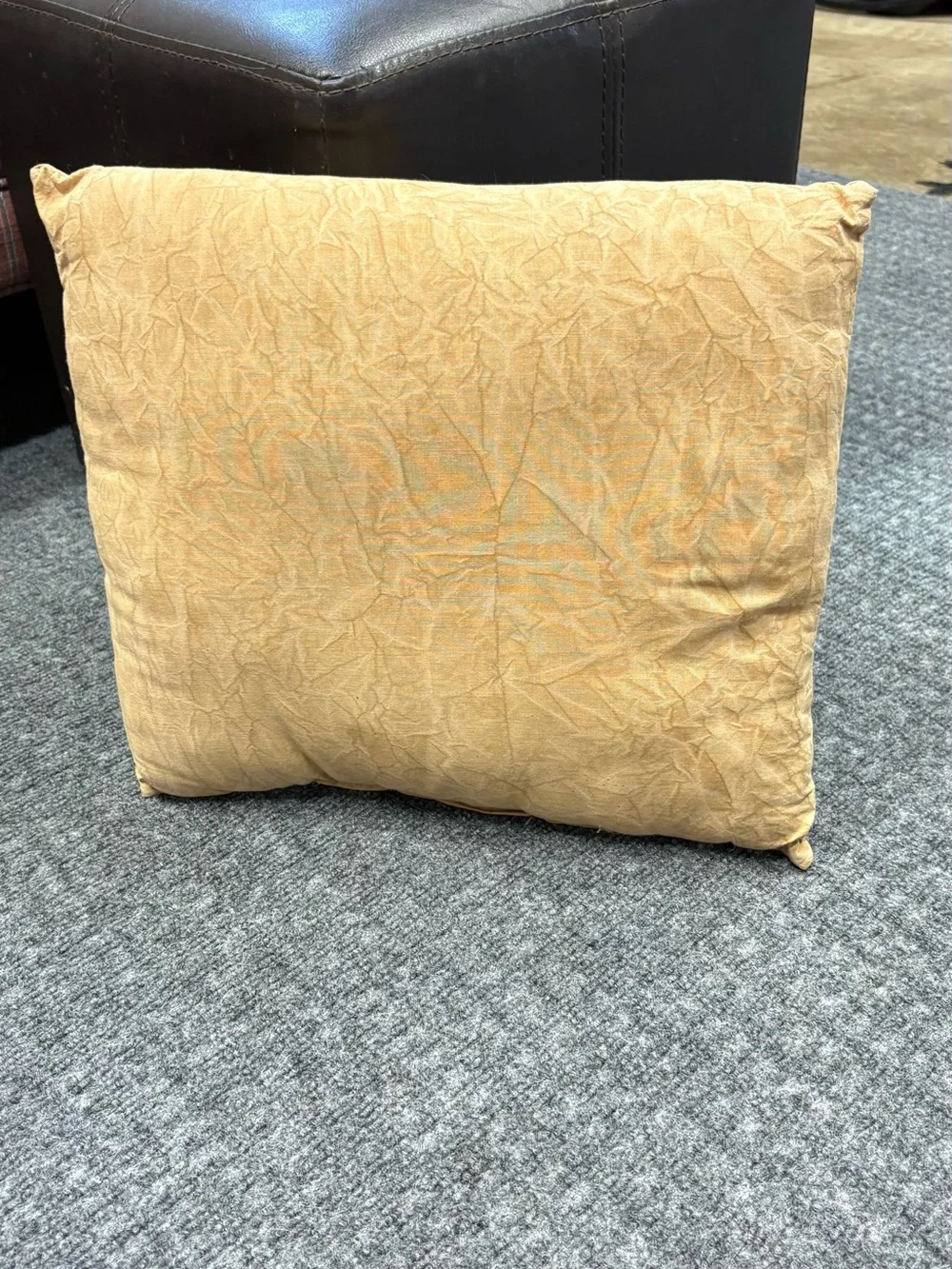 Tan Sheep Motif Accent Pillow with Rustic Charm